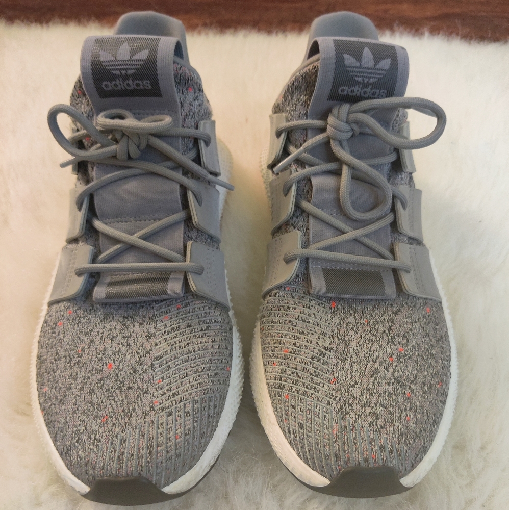 Adidas Prophere grey orange size 12